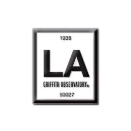 Griffith Observatory Periodic Element Magnet