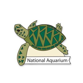National Aquarium Turtle Enamel Pin