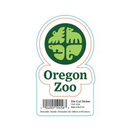 Oregon Zoo Logo Souvenir Sticker