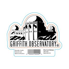 Griffith Observatory Souvenir Sticker