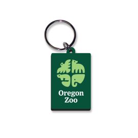 Oregon Zoo Logo Souvenir Keychain