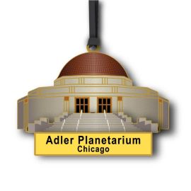Adler Planetarium Building Ornament