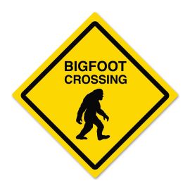 Bigfoot Crossing Decal