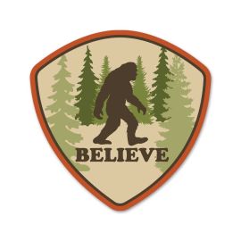 Bigfoot Believe Decal