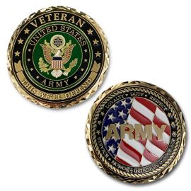 US Army Veteran Coin