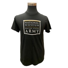 Unisex Black Logo T-Shirt - US Army Museum