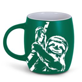 Phoenix Zoo Etched Sloth Mug