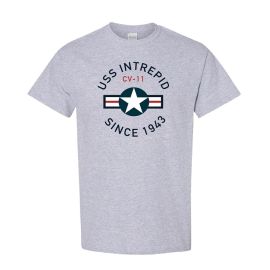 USS Intrepid Aircraft Insignia T-Shirt