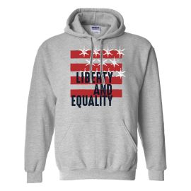 Liberty and Equality Hooded Sweatshirt