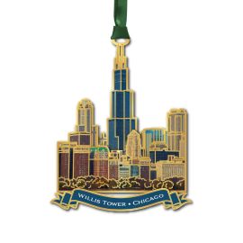Willis Tower Chicago Skyline Ornament