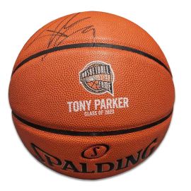 Tony Parker Class of 2023 Signed Basketball