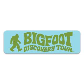 Bigfoot Discovery Tour Bumper Sticker