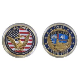 USS Midway Challenge Coin