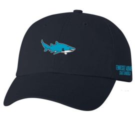 Navy Embroidered Tiger Shark Cap - Tennessee Aquarium