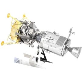 3D Metal Model Kit - Apollo CSM with Lunar Module