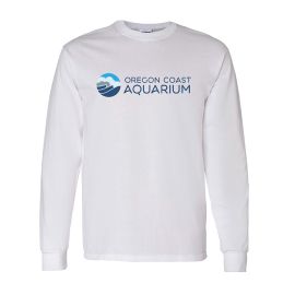 Adult Long Sleeve Tee - Oregon Coast Aquarium Logo