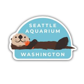 Souvenir Sea Otter Patch - Seattle Aquarium