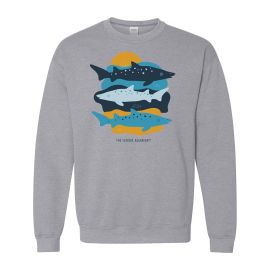 Adult Crewneck Sweatshirt Coastal - The Florida Aquarium