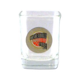 Square Basketball Hall of Fame Shot Glass