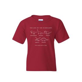 Philadelphia Zoo Age of the Dinosaurs Youth T-Shirt