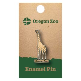 Oregon Zoo Giraffe Enamel Pin