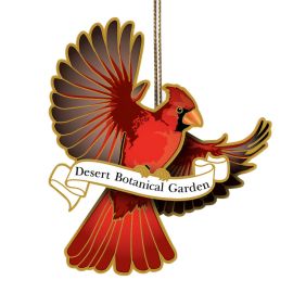 Desert Botanical Garden Collectible Cardinal Ornament