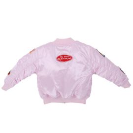 Youth MA-1 Flight Jacket - Pink