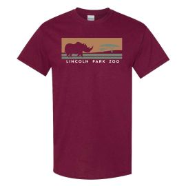 Lincoln Park Zoo Rhino Savanna T-Shirt