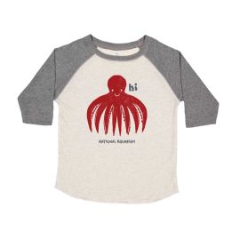 National Aquarium Octopus Toddler Raglan T-Shirt