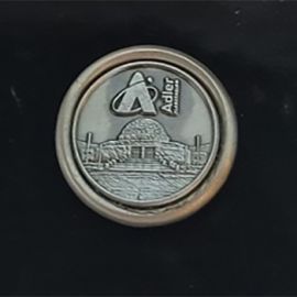 Adler Planetarium Logo Tack Pin