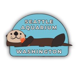Souvenir Sea Otter Pin - Seattle Aquarium