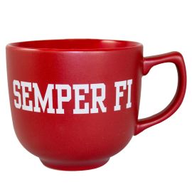 Semper Fi Red Soup Mug - US Marine Corps Museum
