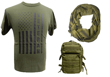 military apparel and gear